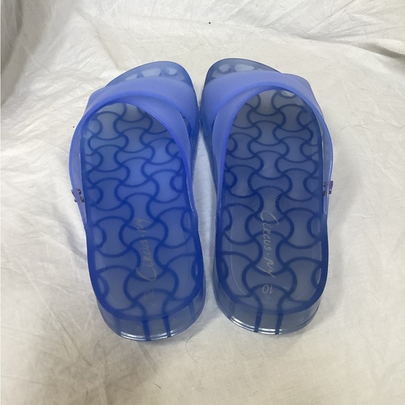 Circus by Sam Edelman Translucent Blue Slide Sandals, NWOT, Women’s Size 10 - Picture 8 of 9